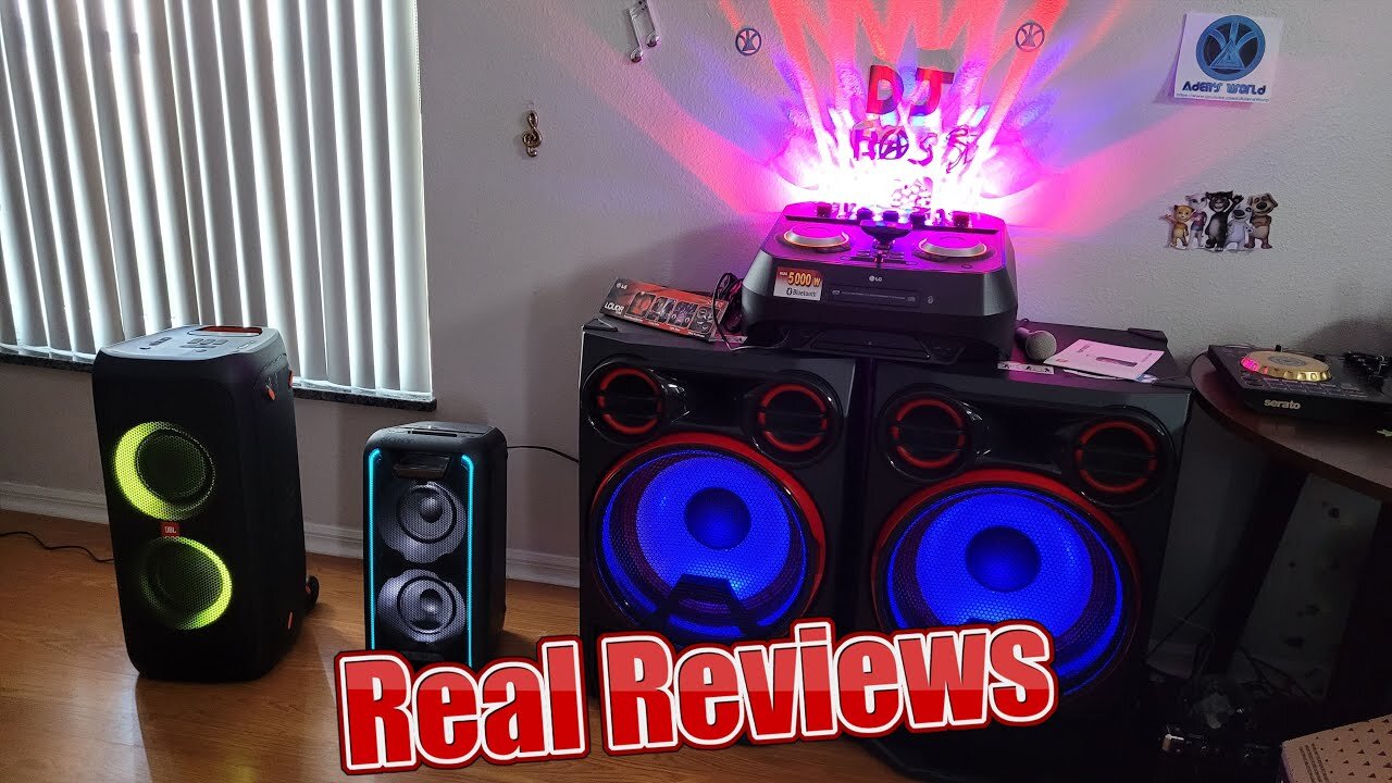 JBL Partybox 310 vs Sony XB5 vs LG CK99 Real Review