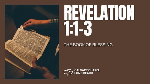 Revelation 1:1-3