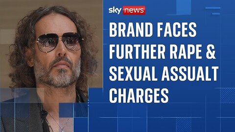 Comedian Russell Brand charged with new rape and sexual assault offences