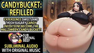 🎃🍬 CANDYBUCKET: REFILLED 🍬🎃 PUSH the LIMITS of your BELLY with CANDY SYRUP INFLATION Subliminal