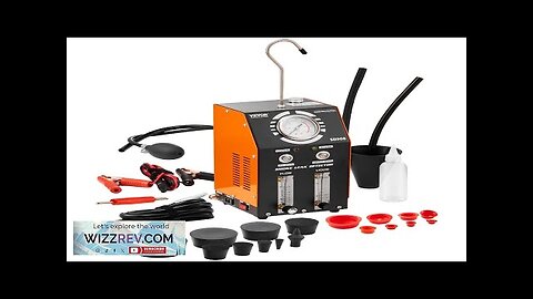 VEVOR Automotive Smoke Machine EVAP Vacuum Leak Detector with Built-in Air Pump Review