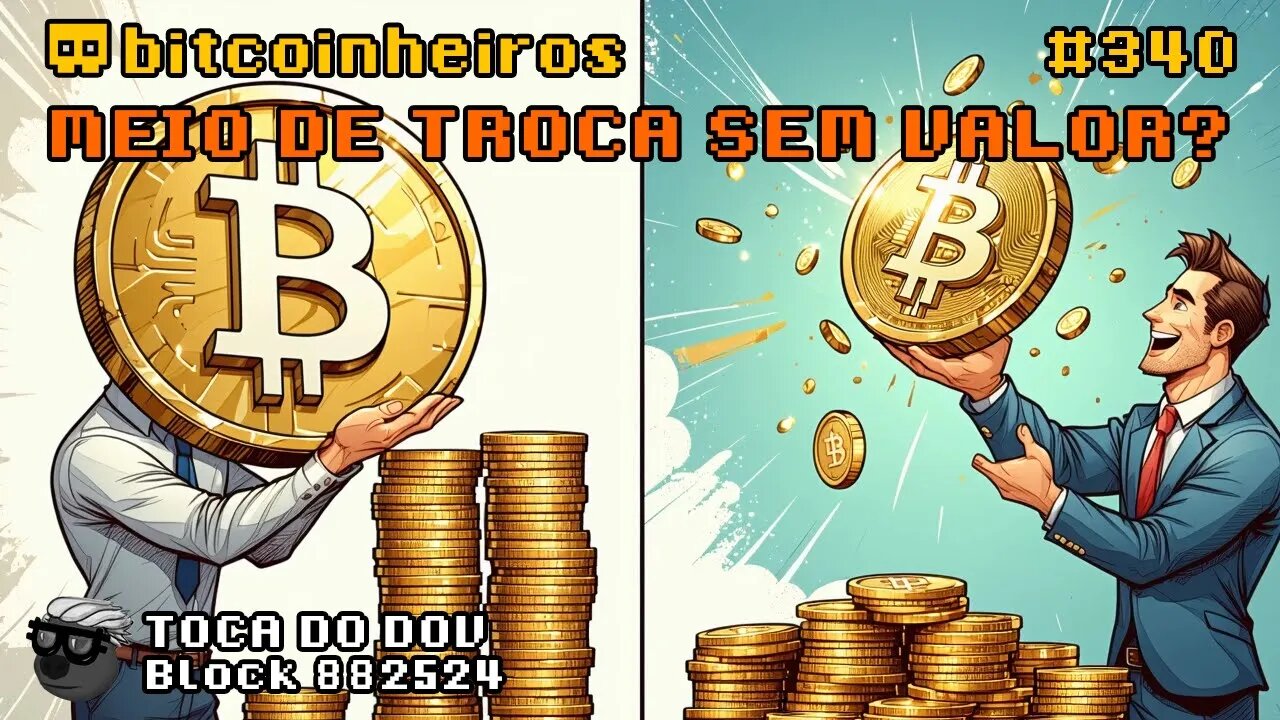 Bitcoin é Reserva de Valor ou Meio de Troca?