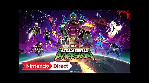 Marvel Cosmic Invasion – Announcement Trailer – Nintendo Switch