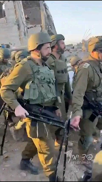 The body of Ran is taken from the cemetery in Gaza where Hamas his him to the IDF vehicle