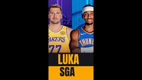LUKA vs SGA: MVP CLASH OF 2025 🔥👑
