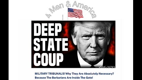 4 Men & America Episode 55, the Constitution, Military Tribunals & commissions, and other topics