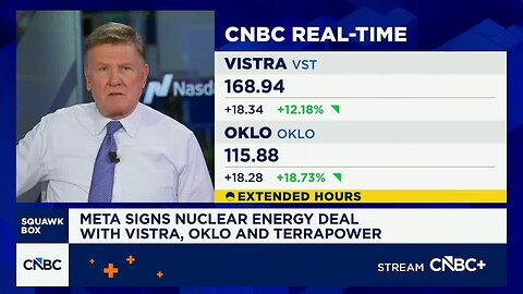 Meta signs nuclear energy deal with Vistra, Oklo and TerraPower