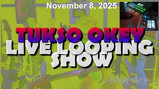 Tukso Okey Live Looping Show - Saturday, November 8, 2025