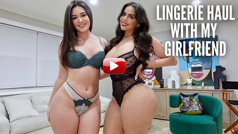 Beautiful Girls Kira Shannon 😍 VICTORIA'S SECRET LINGERIE TRY ON HAUL 👀 2K HD