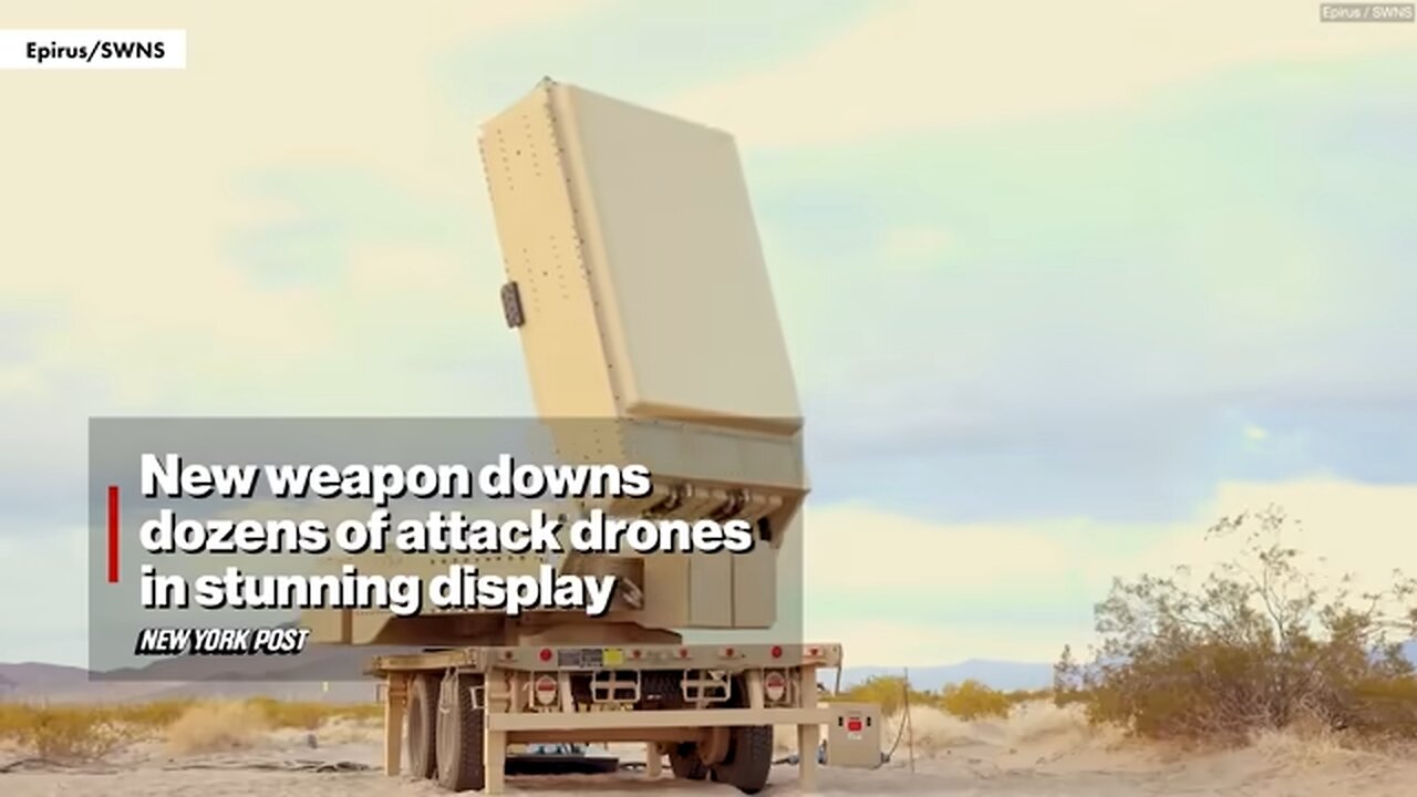 New Weapon Downs Dozens of Attack Drones in Stunning Display