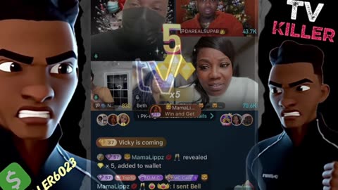 MESSY CALLER & TOMIKAY GOES TO WAR MESSY GETS MESSY