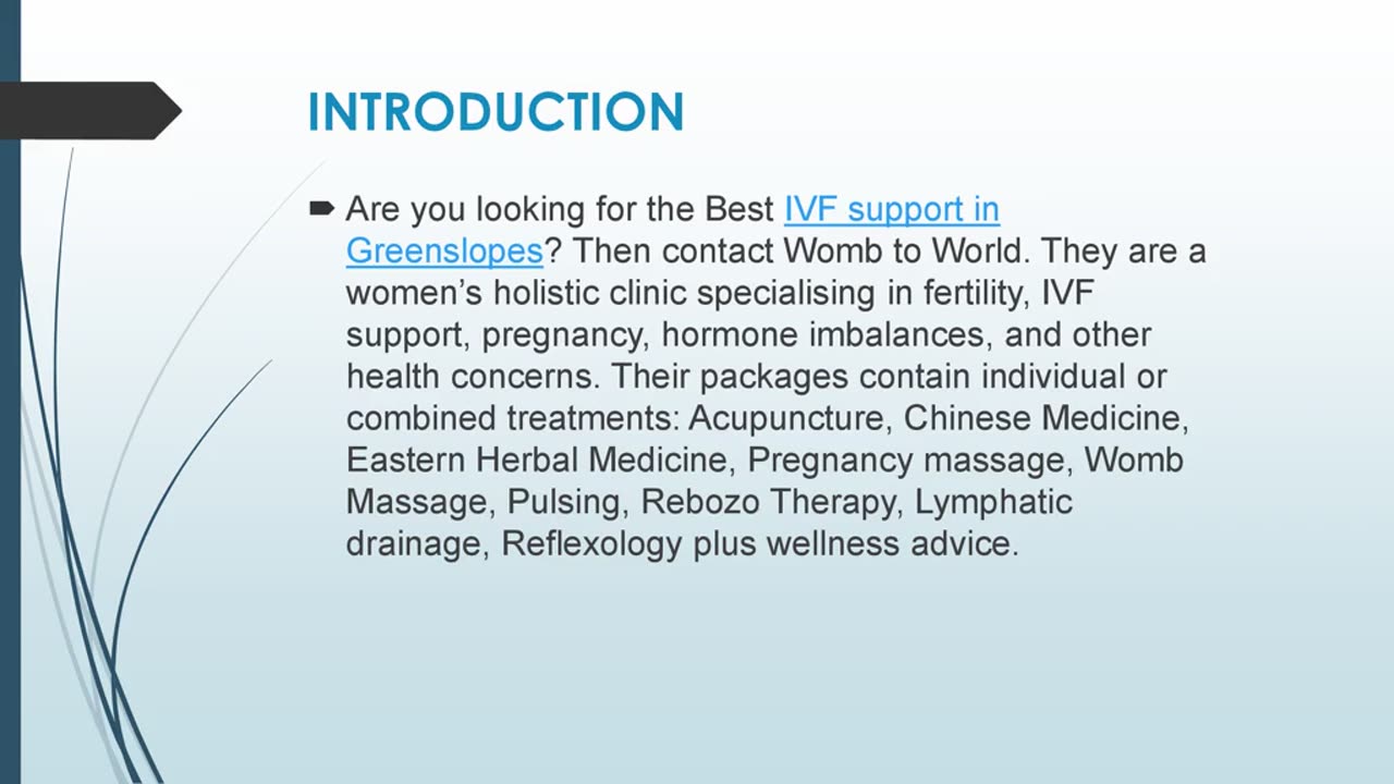 Best IVF support in Greenslopes