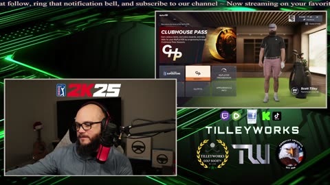 2/23/25 - PGA 2K25 - Society/Ranked - TilleyWorks Golf Society