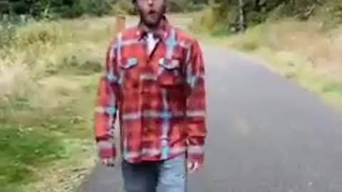 A young woman feels like someone is following her... wait until the end.