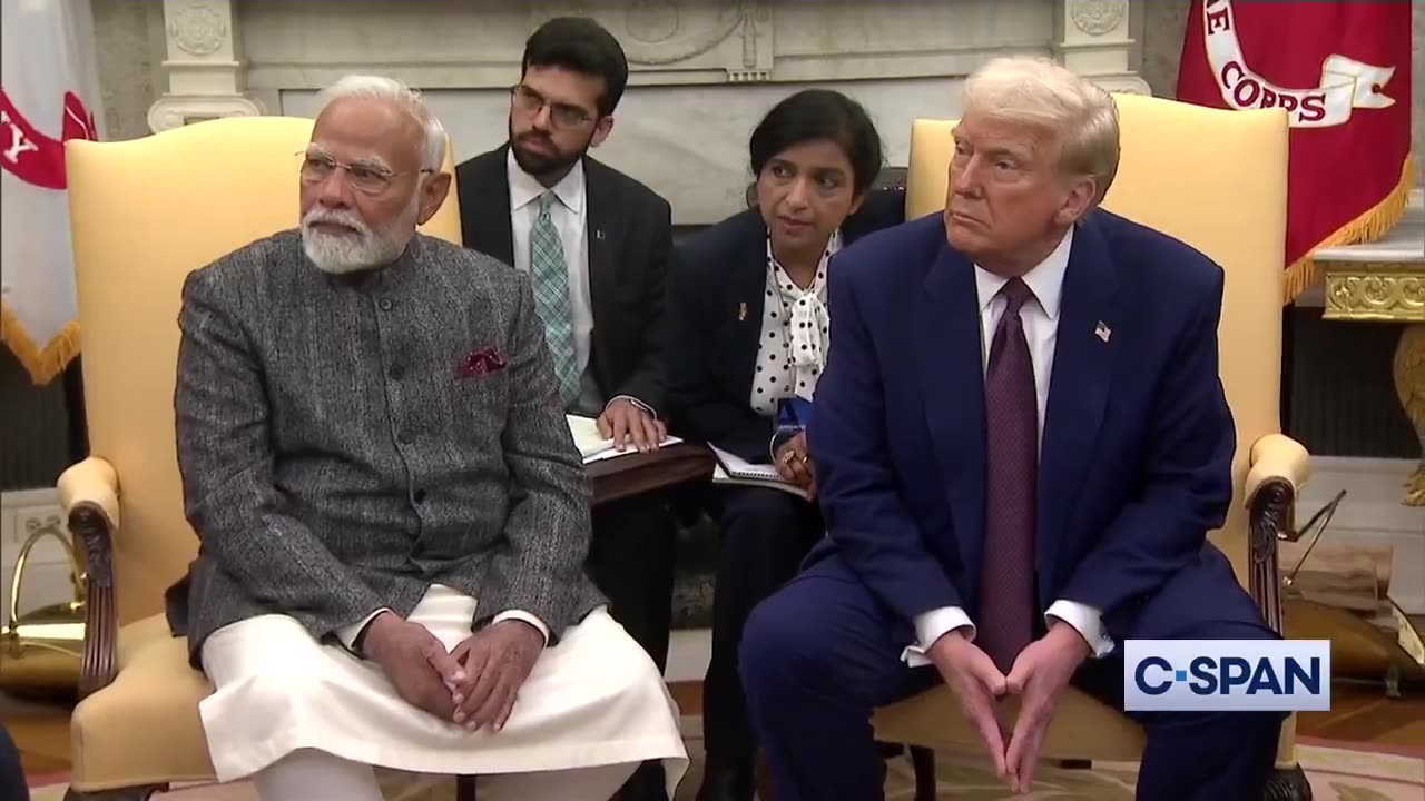 President Trump asked if he had anything to do with dropping case against NYC Mayor