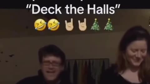 "War Pigs" by Black Sabbath matches up perfectly with "Deck the Halls"
