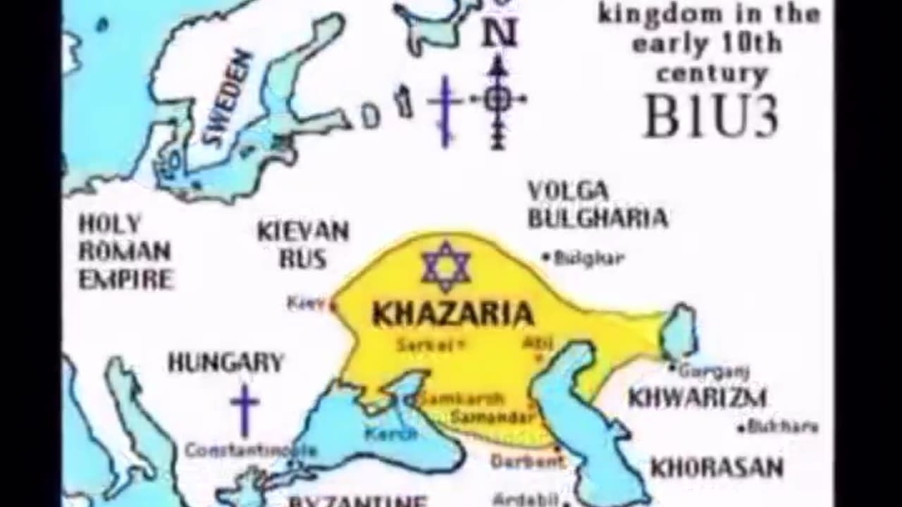You know all this but anyway Khazarians