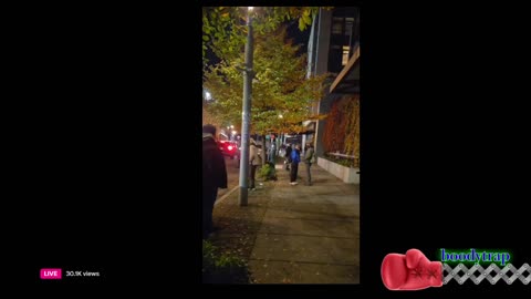 Portland Friday Night Zionist Open Borders Protest 11/7/25