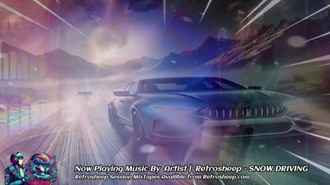 SNOW DRIVING | Retrosheep INDIE Music Sessions Trance | Dance | EDM | Pop #SNOW #snowdriving