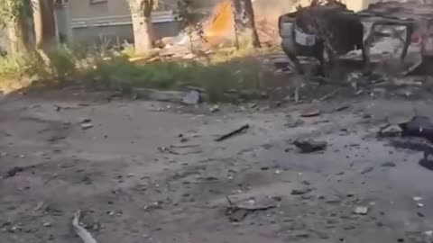 π₯π£ Bakhmut, consequences of the Ukrainian airstrike on the Russian position!