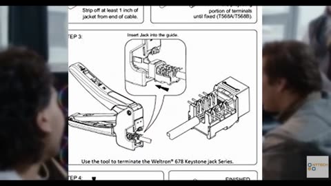 Weltron - CAT5e/Cat6/Cat6A Punch Down Ethernet Termination Tool for Weltron 678