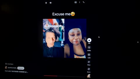 FROM THE LIPS OF THE YT MAN....