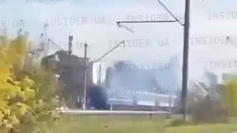 Civilians Run from Russian Attack On Train Station