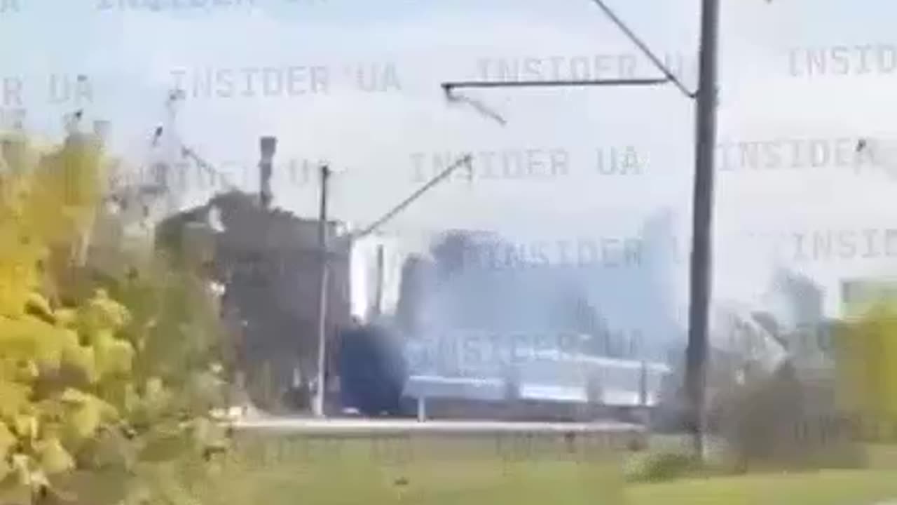 Civilians Run from Russian Attack On Train Station