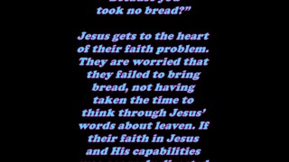 Matthew 16:8 - Daily Bible Verse Commentary