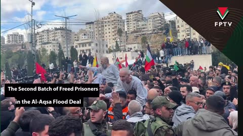 The Second Batch of Freed Prisoners in the Al-Aqsa Flood Deal