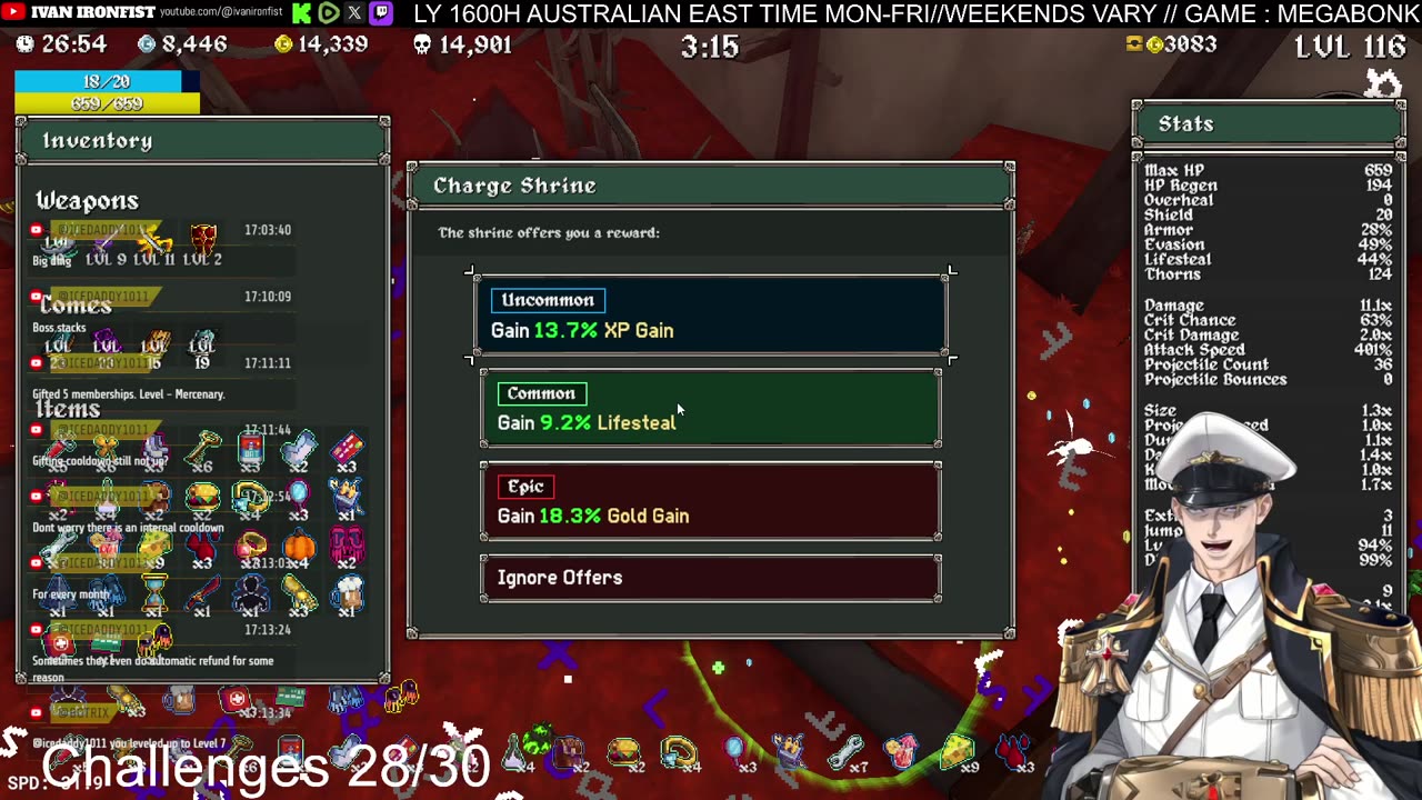 Can we do 14 Challenges in one day? | Megabonk