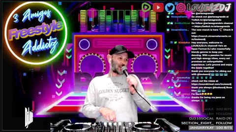 LIVE DJ PLAYING THE JAMZ