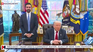 🇺🇸 President Donald Trump meets Communist Mayor-Elect of New York Zohran Mamdami at The White House