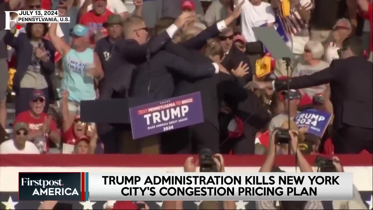 Trump Kills Congestion Pricing Then Calls Himself "King" of New York | Firstpost America