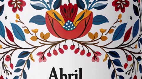 Taza personalizada Abril – Arte único y elegante #regalo #personalizado