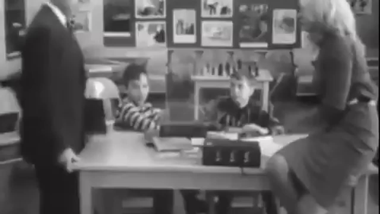 Candid Camera recorded 2 schoolboys reactions when introduced to hot new teacher