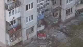 Russian Troops Broke Into a High Rise Building in Rodinske, North of Myrnograd