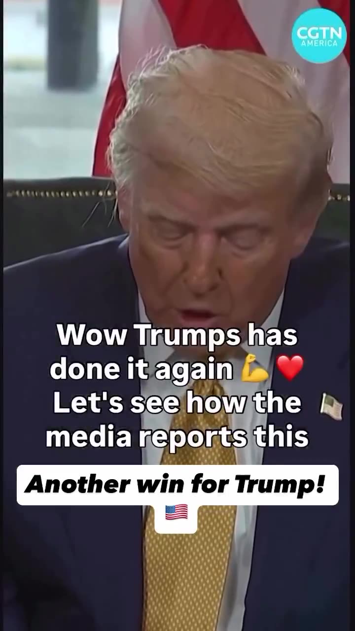 ANOTHER WIN FOR TRUMP? 👏