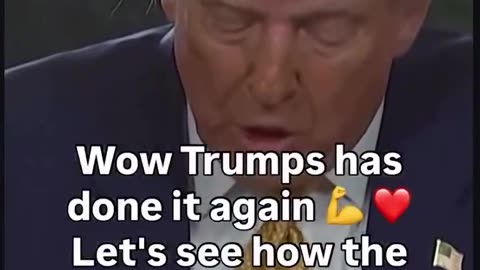 ANOTHER WIN FOR TRUMP? 👏