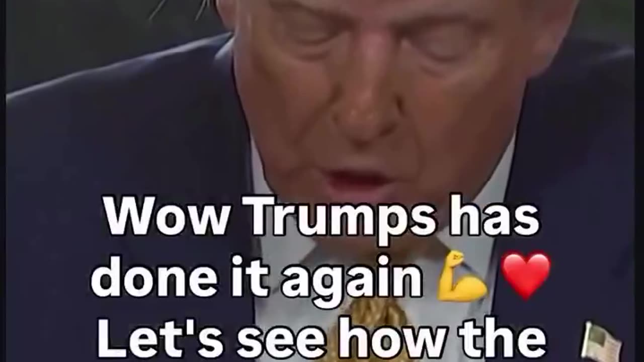 ANOTHER WIN FOR TRUMP? 👏