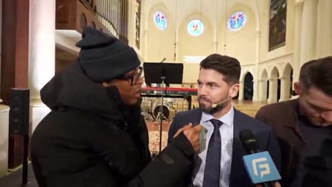 Now leftists are barging into church services to protest and of course Don Lemon is there to