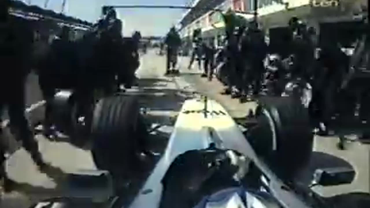 F1 2003 Hungarian GP Full Race - Australian Channel 10 Coverage