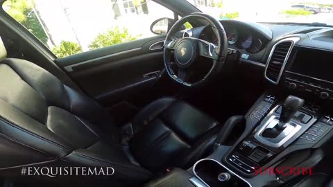 Before and After Detailing a Porshce Cayenne in 30A Rosemary Beach Alys Beach FL