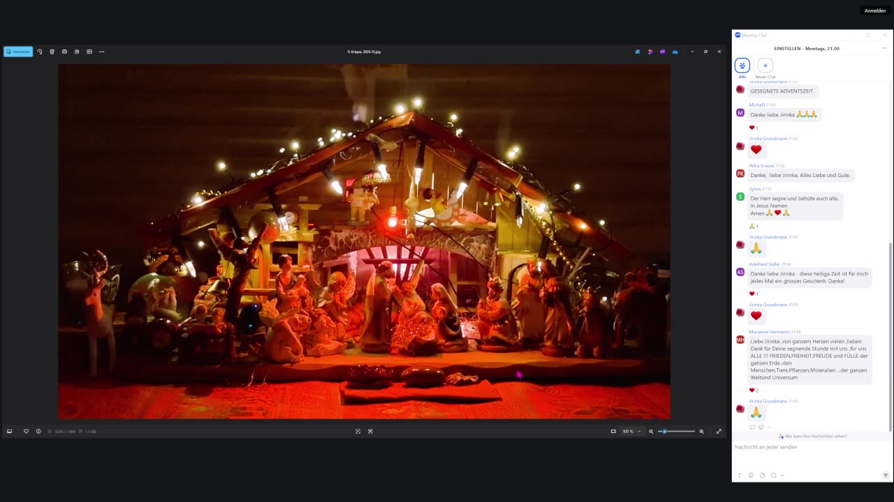 Gemeinsames Einstellen mit JG 15.12.2025