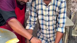 Volcano Pav Bhaji of Surat: Exploding Flavors You Must Try! 🌋🥘 #Shorts
