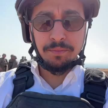 Channel 14 reporter published footage of the neighborhood where I used to live in Jabalia