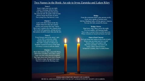 Two Names in the Book: An Ode to Iryna Zarutska and Laken Riley