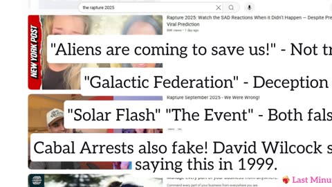 The Rapture Scam Revealed