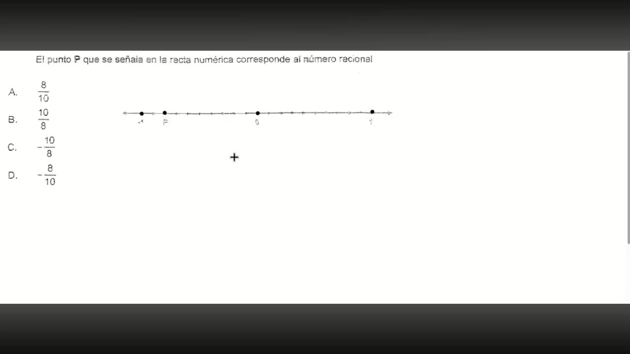 pregunta matematicas examen de admision