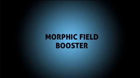 MORPHIC FIELD BOOSTER(Morphic energy programmed)